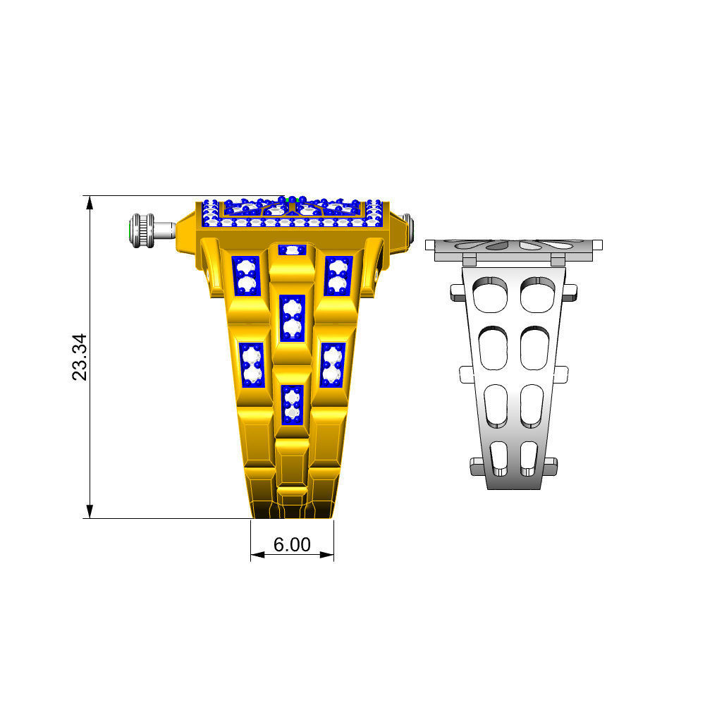 WATCH RING - JEWELRY 3D - AN-612 3D print model_10