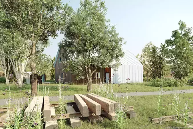 Maxtree Plant Models Vol 121 - Mesh