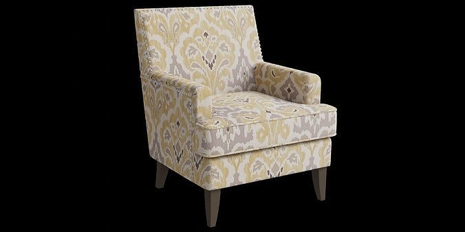 Madison Park Colton Accent Chair 3D model