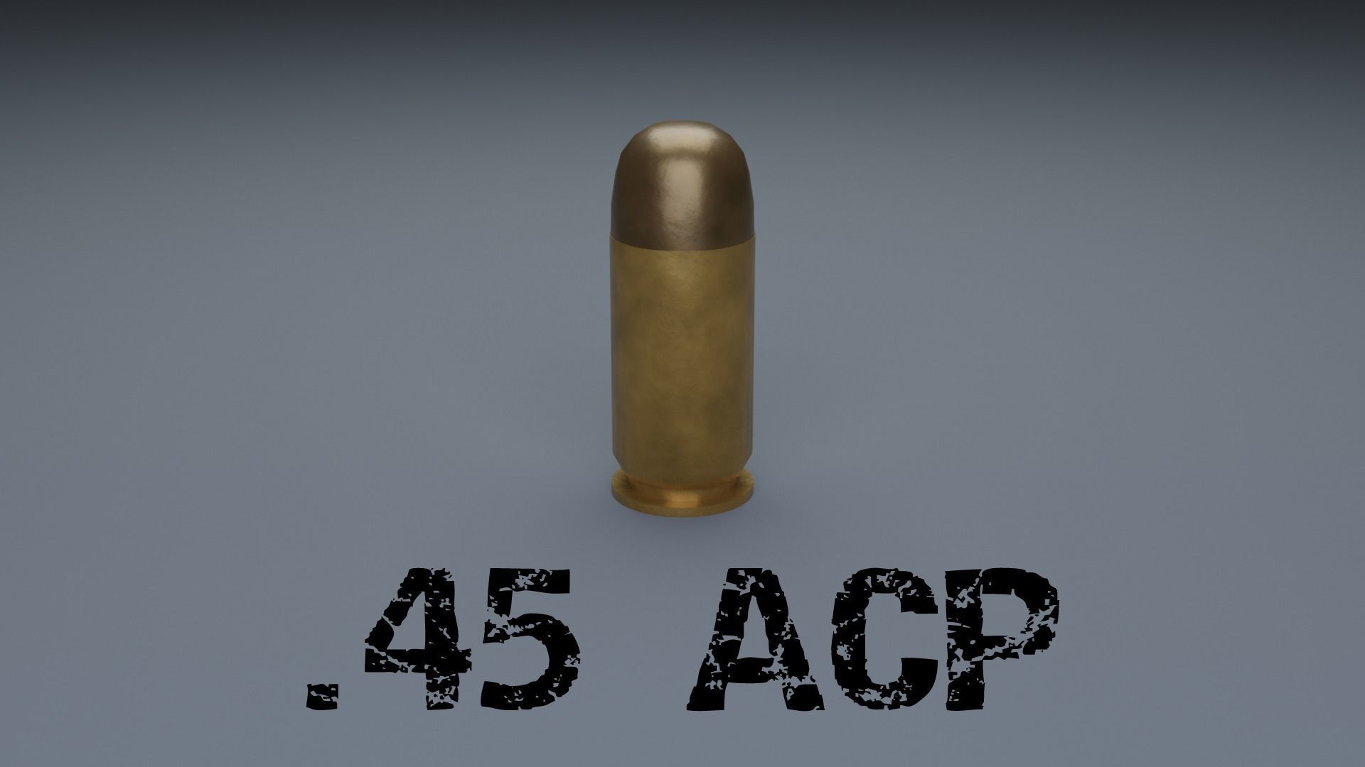 Common Bullet Types 3D model_4