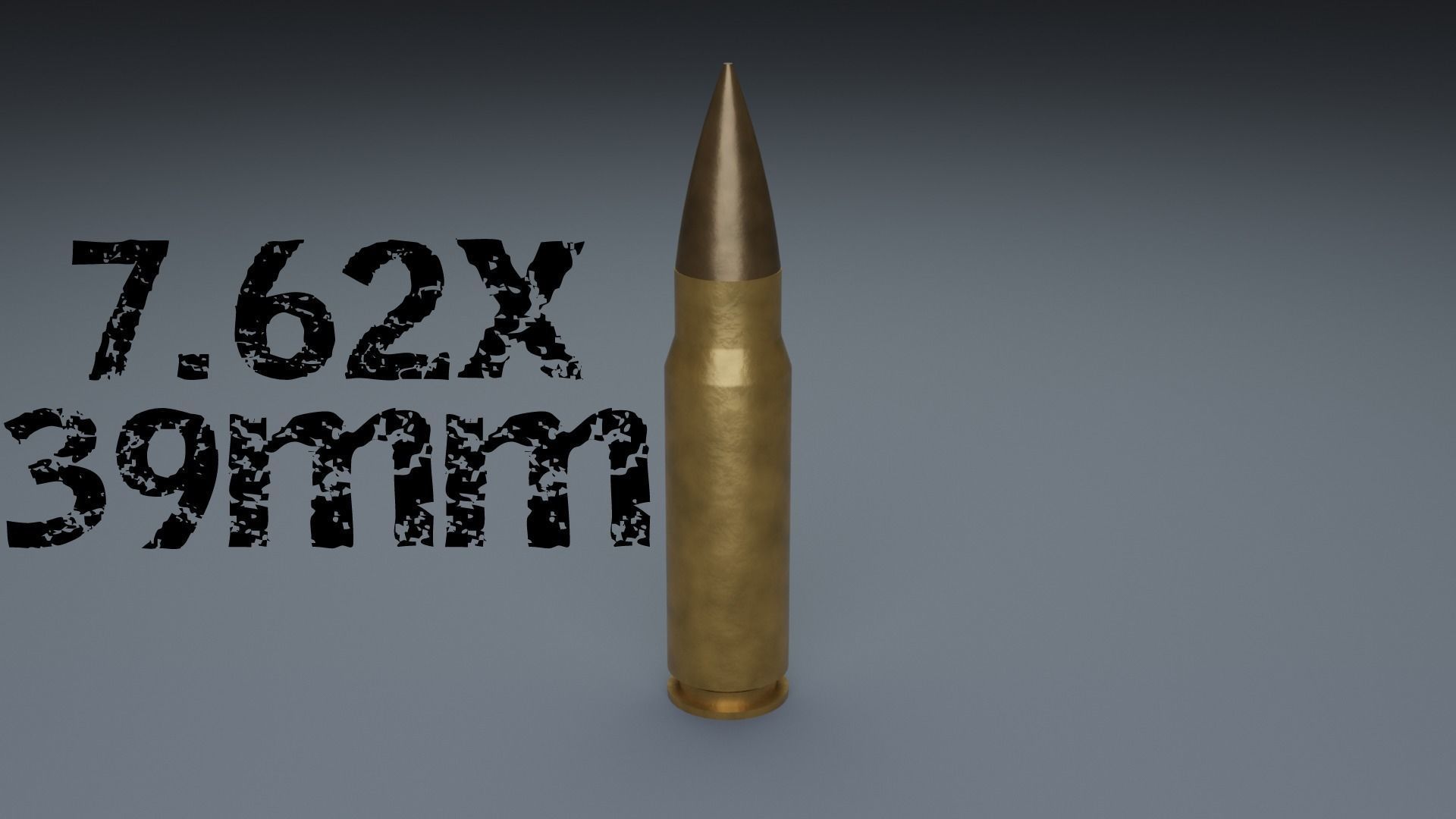 Common Bullet Types 3D model_6