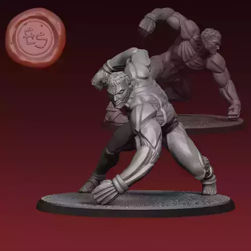 Armored Titan - Attack of Titan - Table Top Miniature