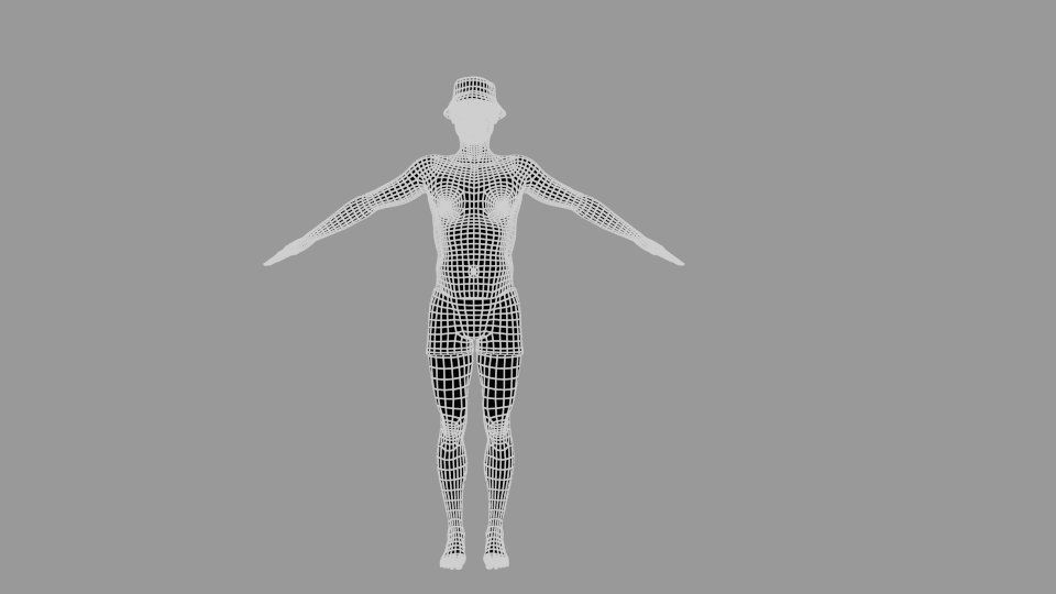 Vladimir Putin Character Low-poly 3D model_12