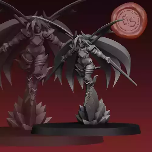 Fallen Angel Flonne - Disgaea - 32mm Miniature
