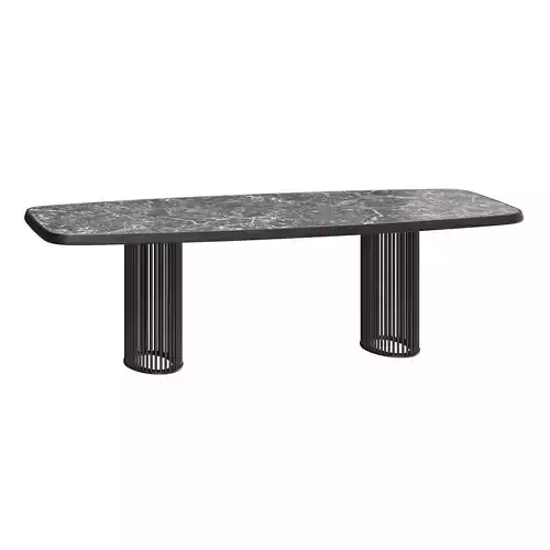 Luna Bianca Table By Bonaldo 3D model