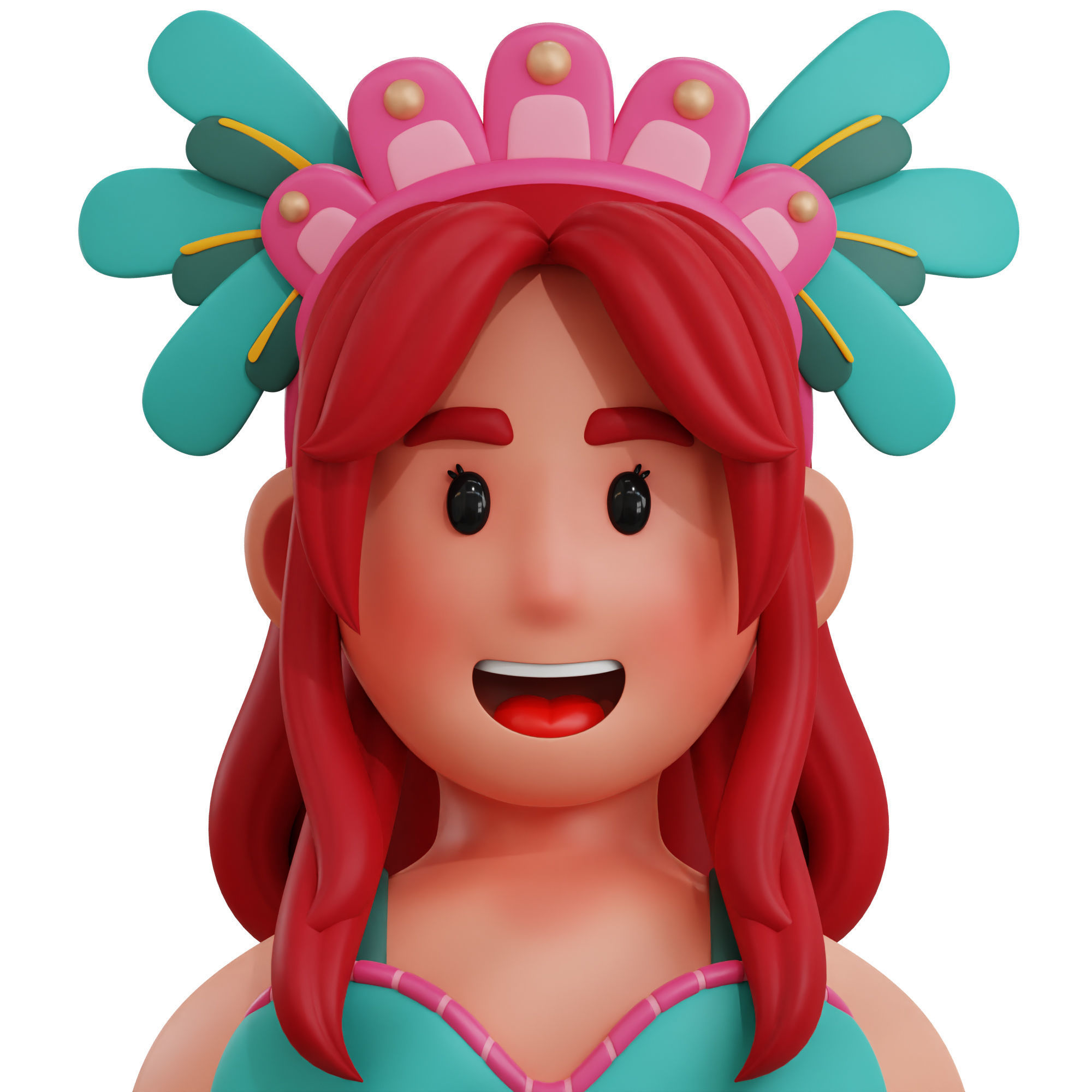 Avatar Cultural Icon Pack 3D Model Low-poly 3D model_39