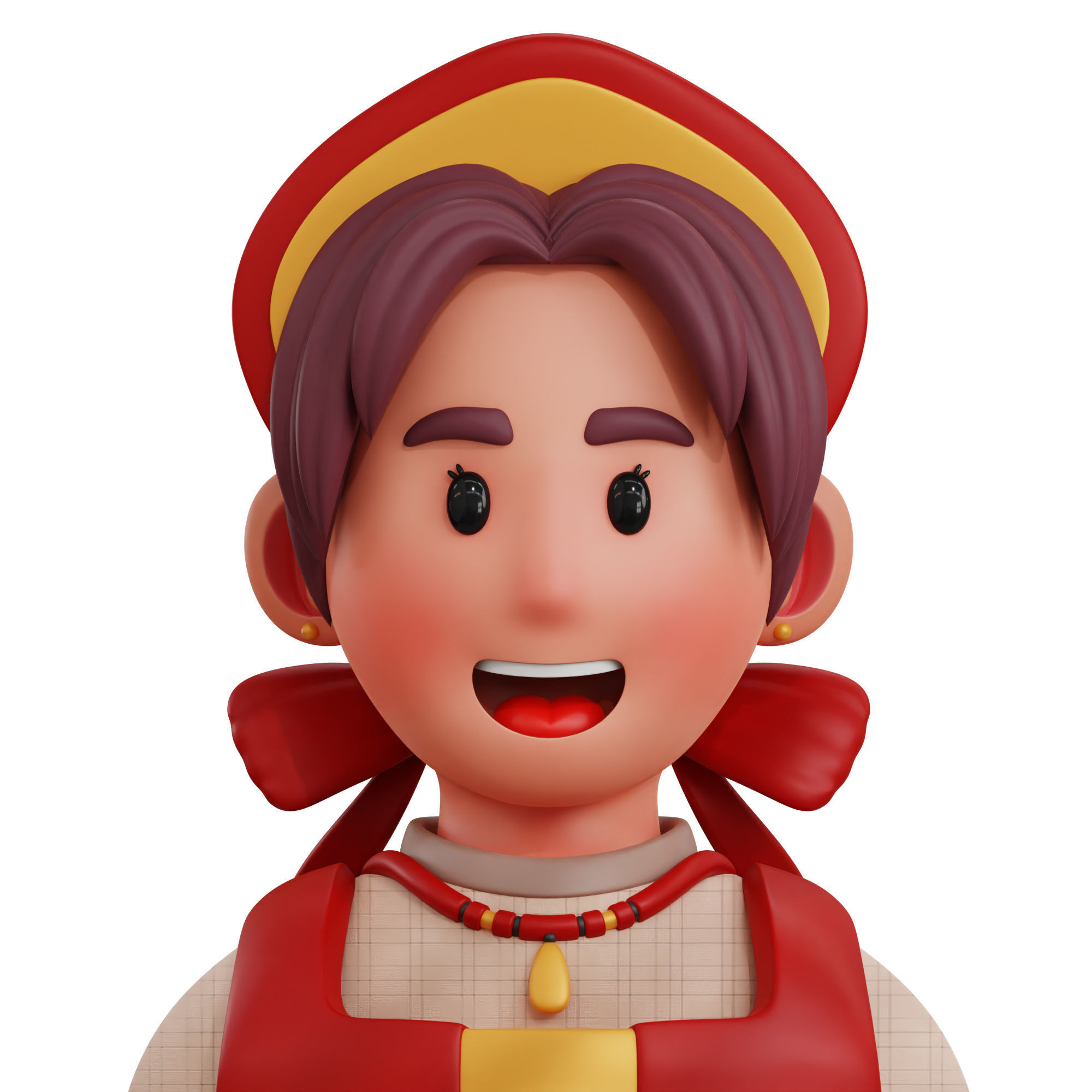 Avatar Cultural Icon Pack 3D Model Low-poly 3D model_6