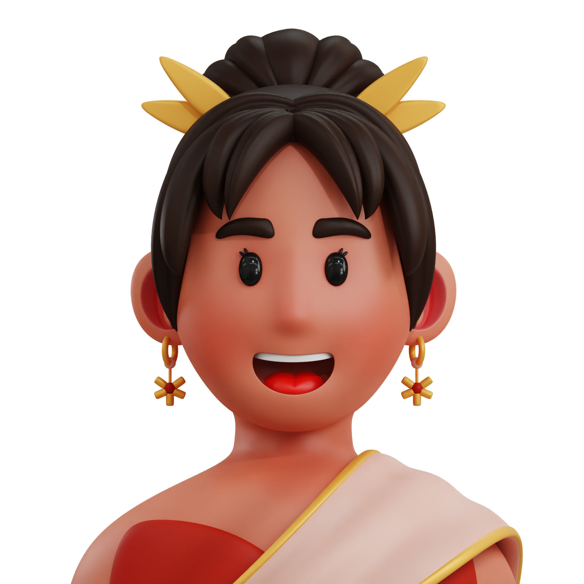 Avatar Cultural Icon Pack 3D Model Low-poly 3D model_9