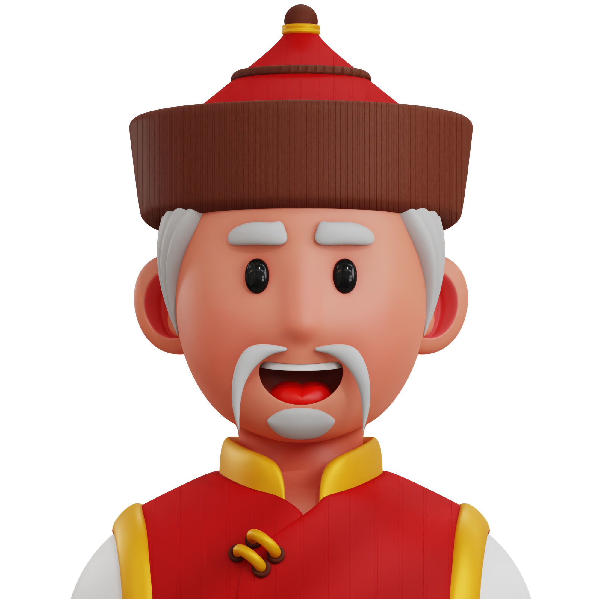 Avatar Cultural Icon Pack 3D Model Low-poly 3D model_18