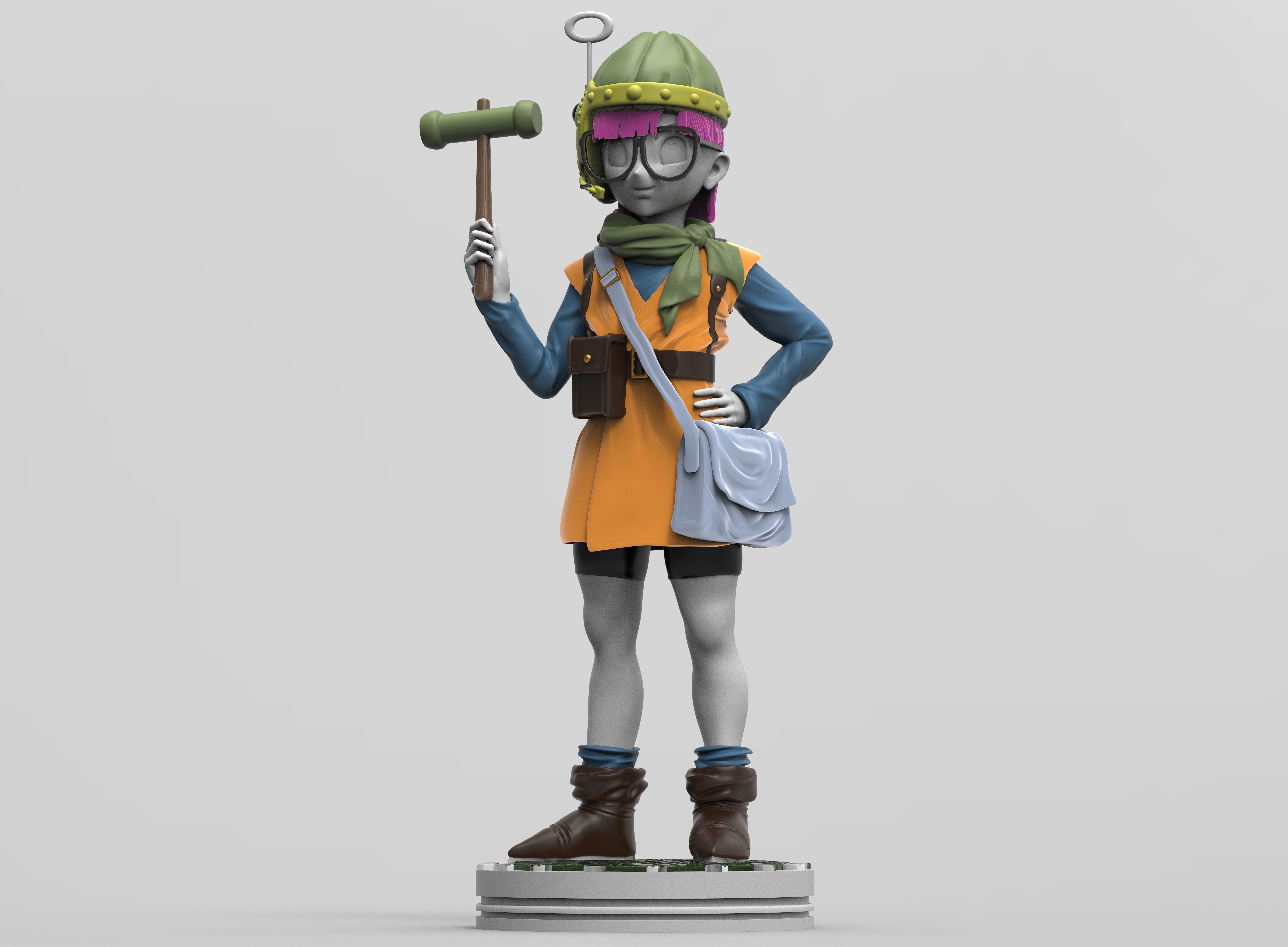 Lucca - Chrono Trigger 3D print model_3