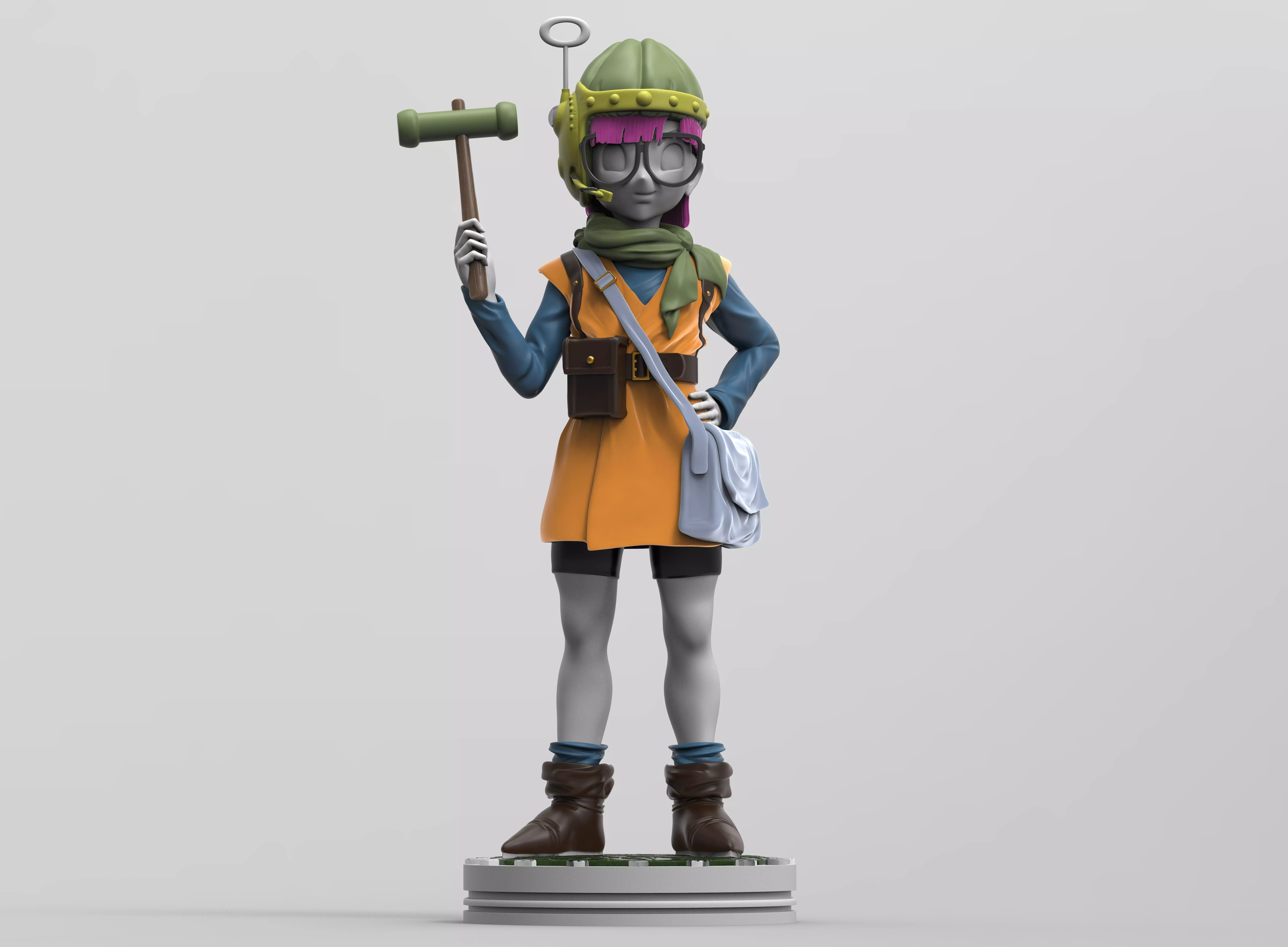 Lucca - Chrono Trigger 3D print model_0