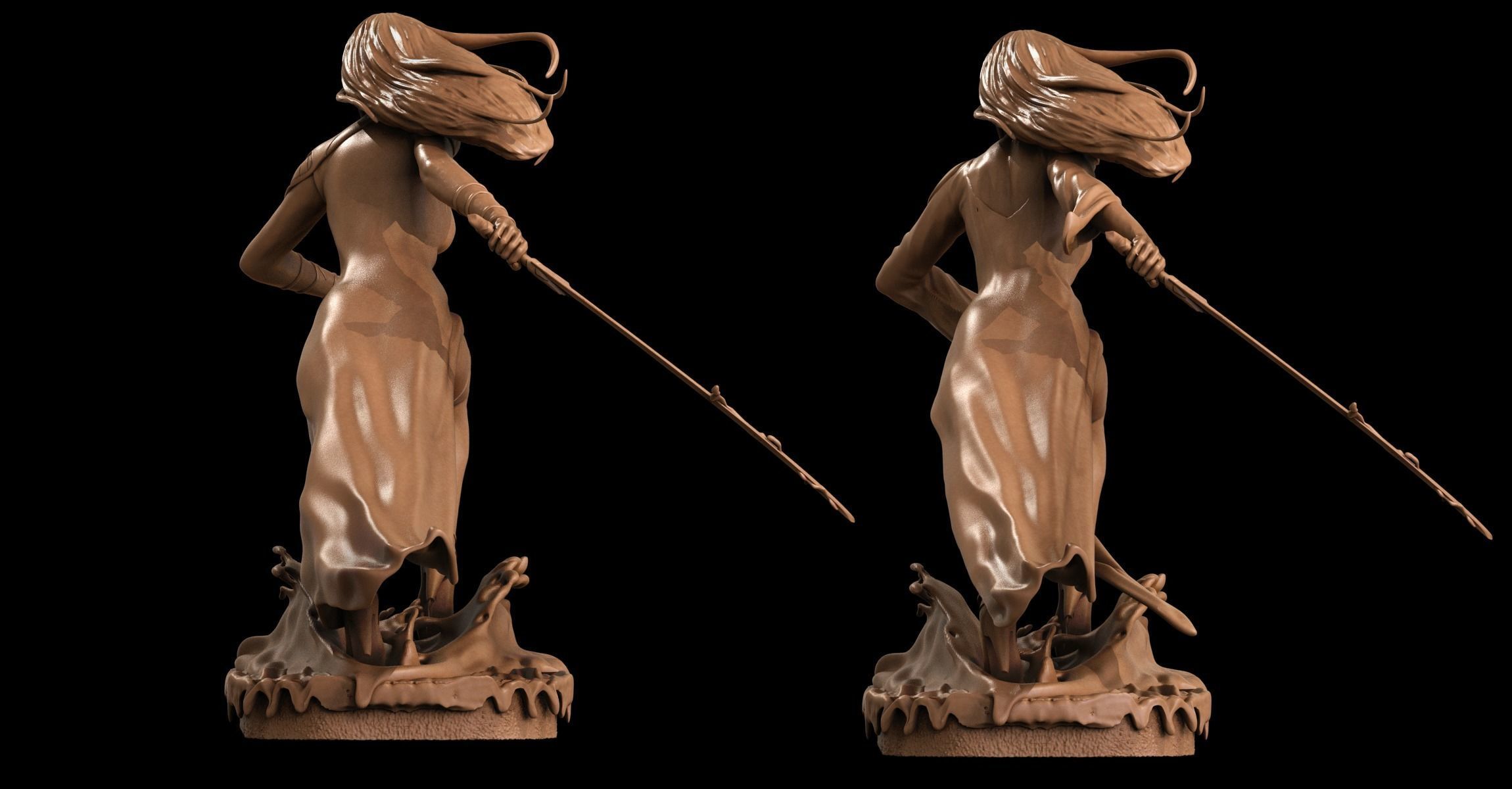 Carmilla 3D Print 3D print model_11