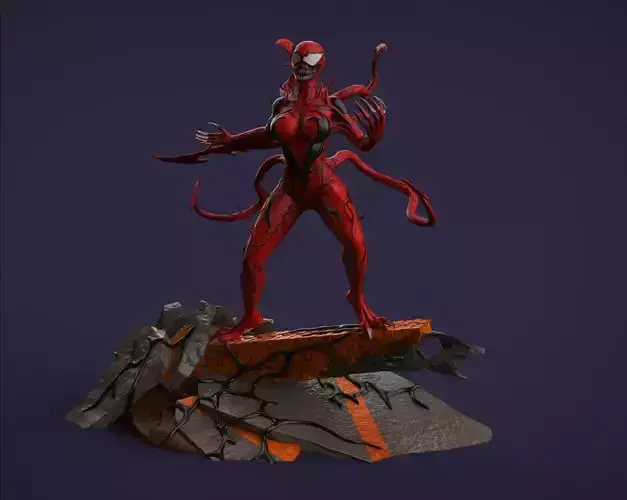 She Carnage - Marvel 3D print model