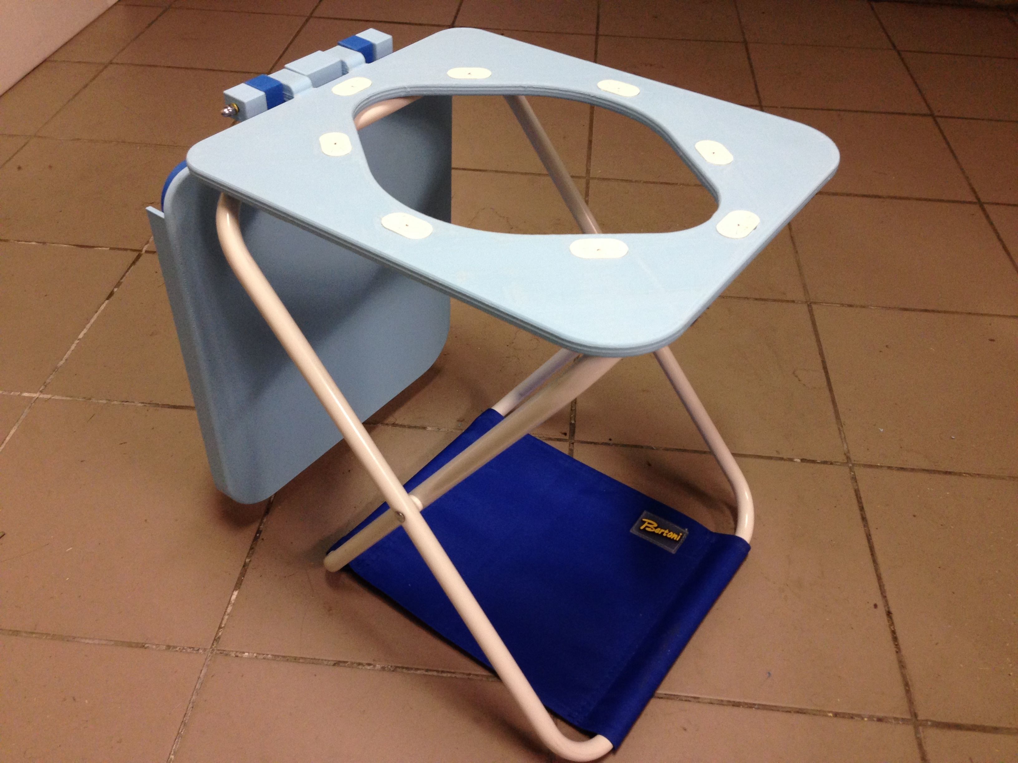 Emergency toilet 3D print model_2