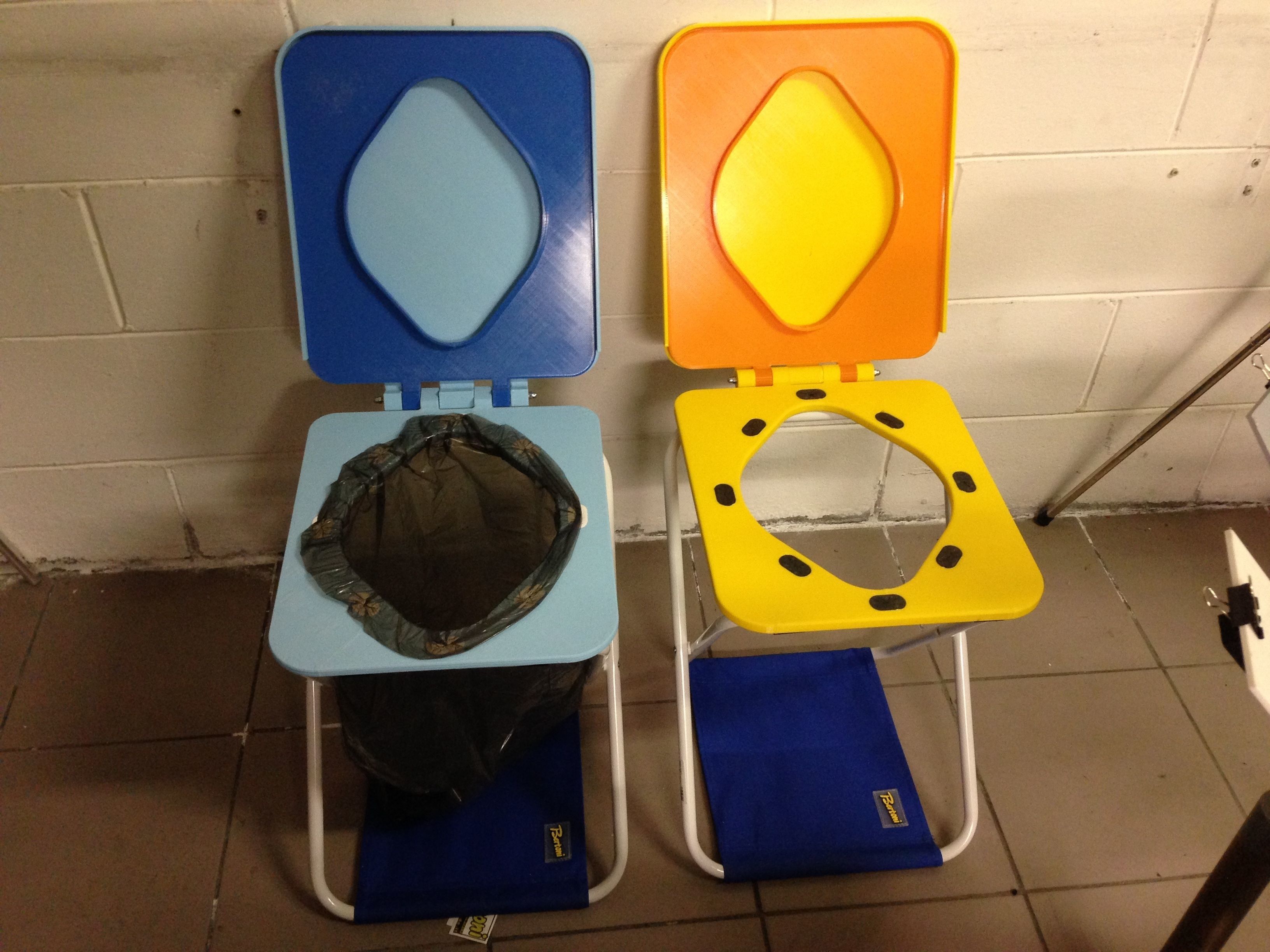 Emergency toilet 3D print model_8