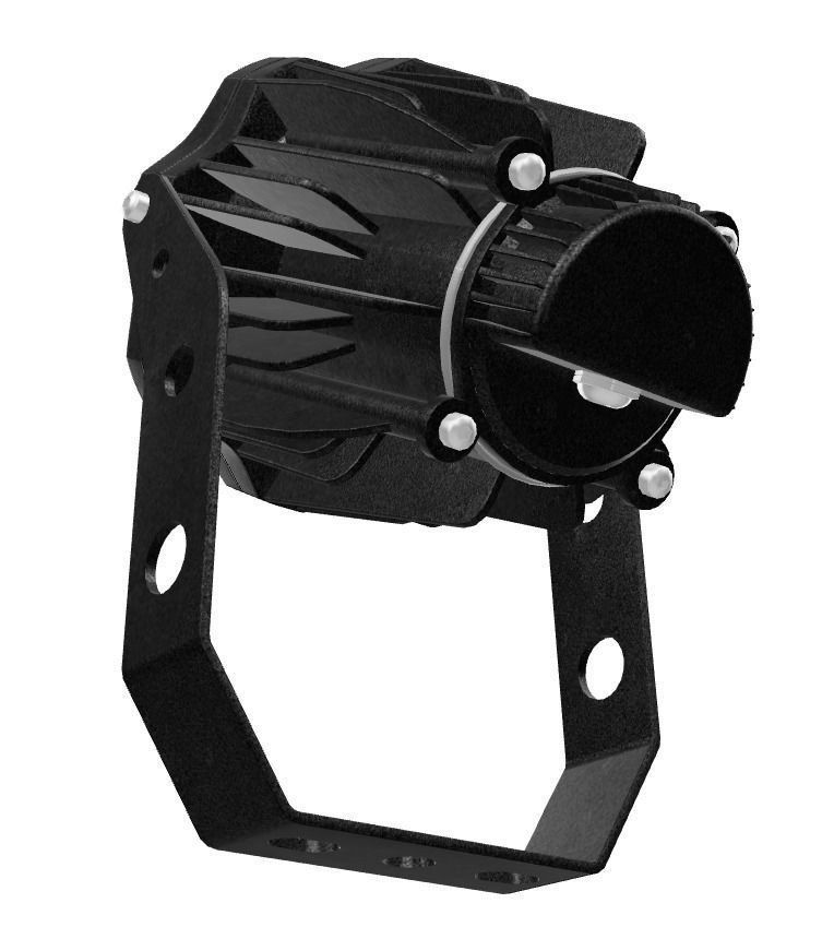 Garden Light Low-poly 3D model_3