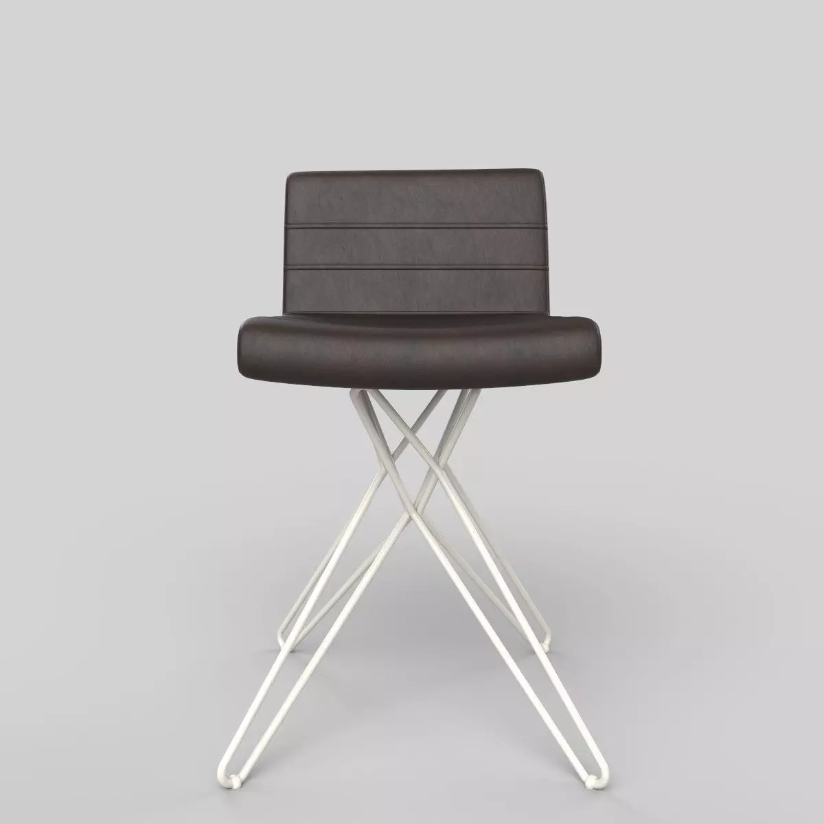 Chair Low-poly 3D model_0
