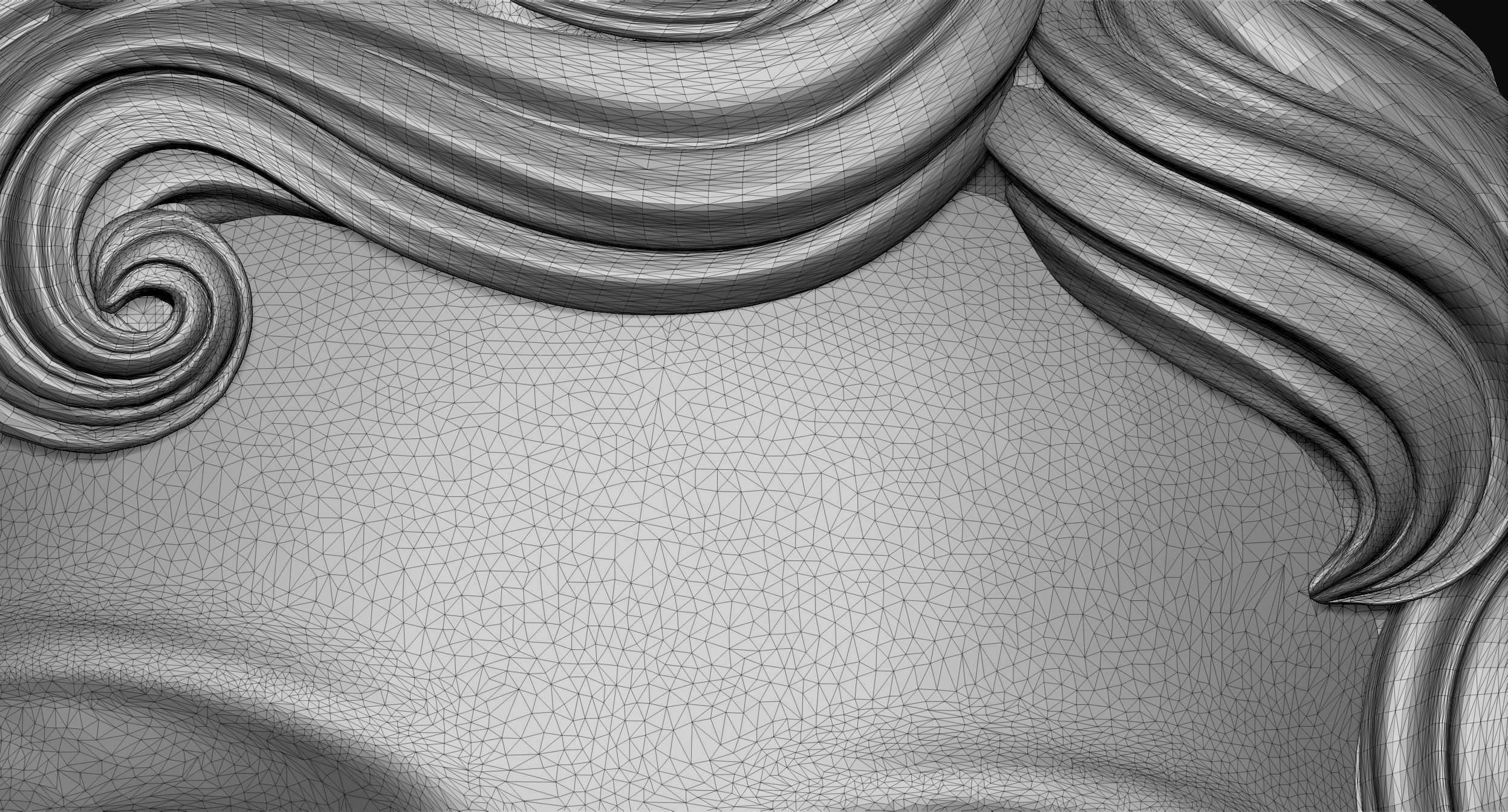 Angel Pendant 3D print model_3