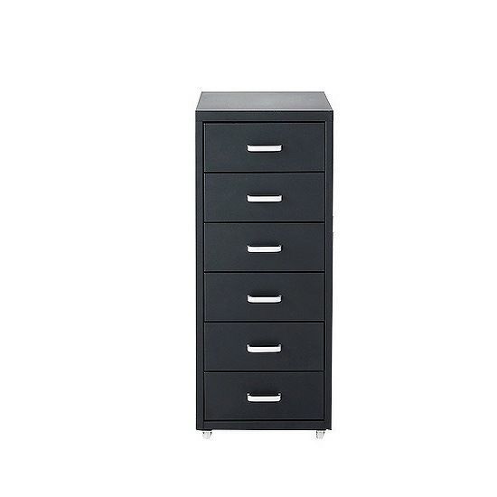 Jack iron 6-tier chest of drawers 3D model_1
