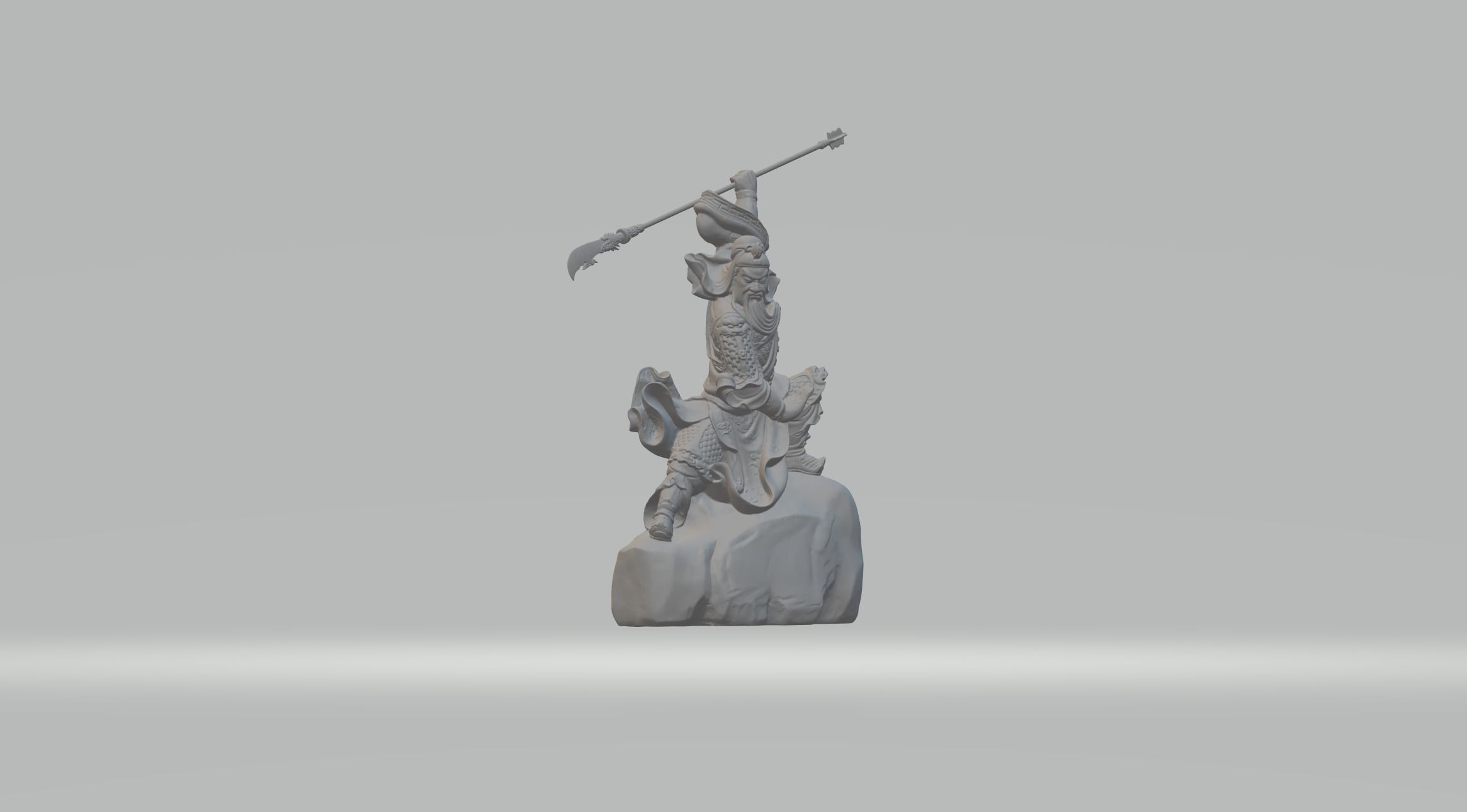 Guan Yu 3D print model_3
