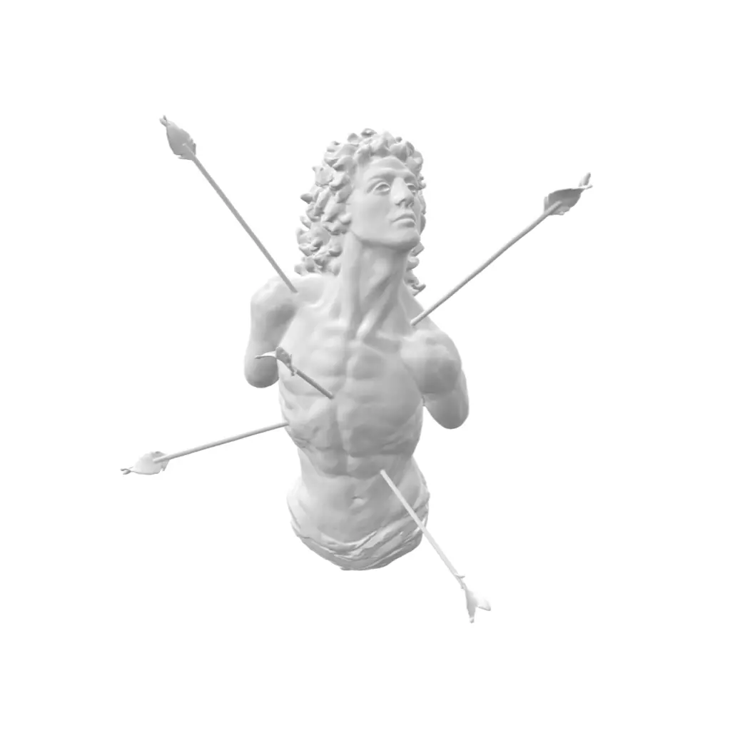 San Sebastian 3D print model_0