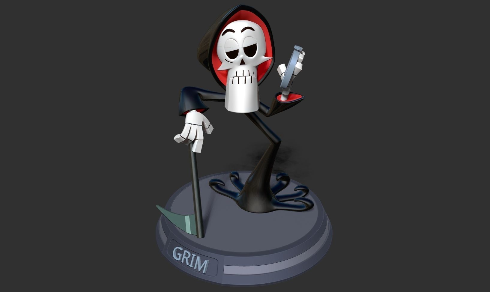 Grim Reaper - Cartoon Network 3D print model_16
