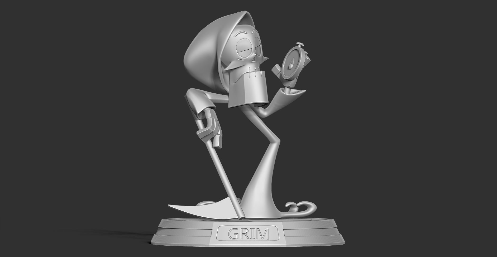 Grim Reaper - Cartoon Network 3D print model_15