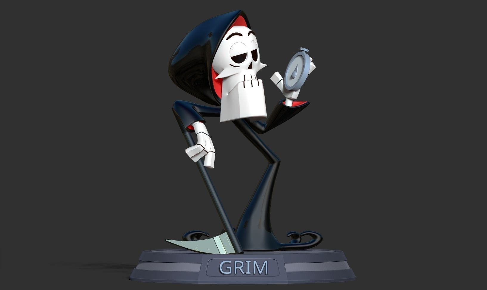 Grim Reaper - Cartoon Network 3D print model_10