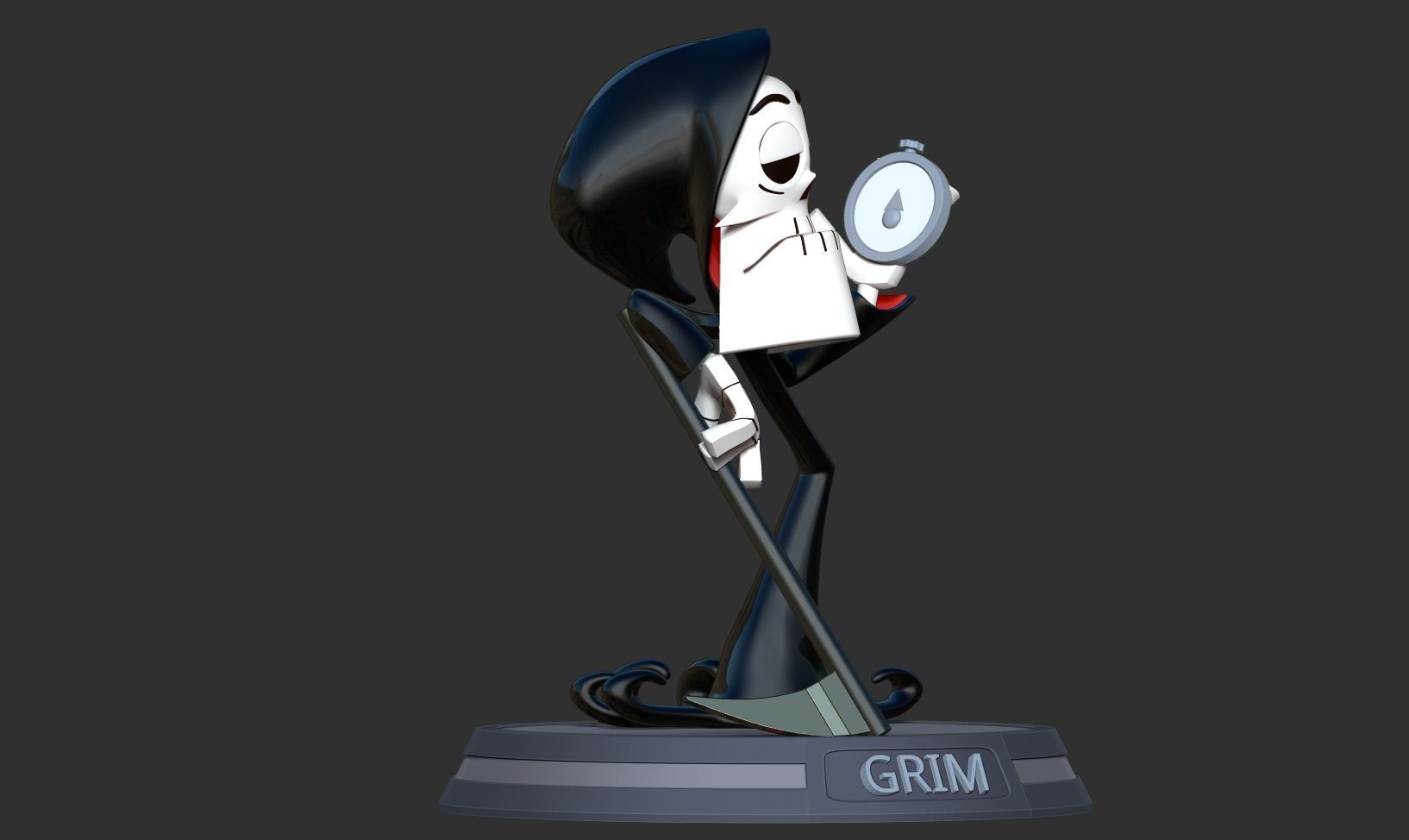 Grim Reaper - Cartoon Network 3D print model_14