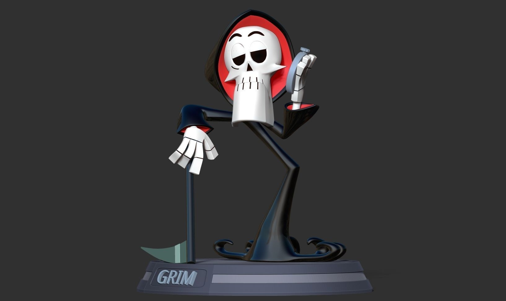 Grim Reaper - Cartoon Network 3D print model_12