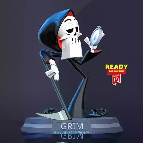 Grim Reaper - Cartoon Network 3D print model