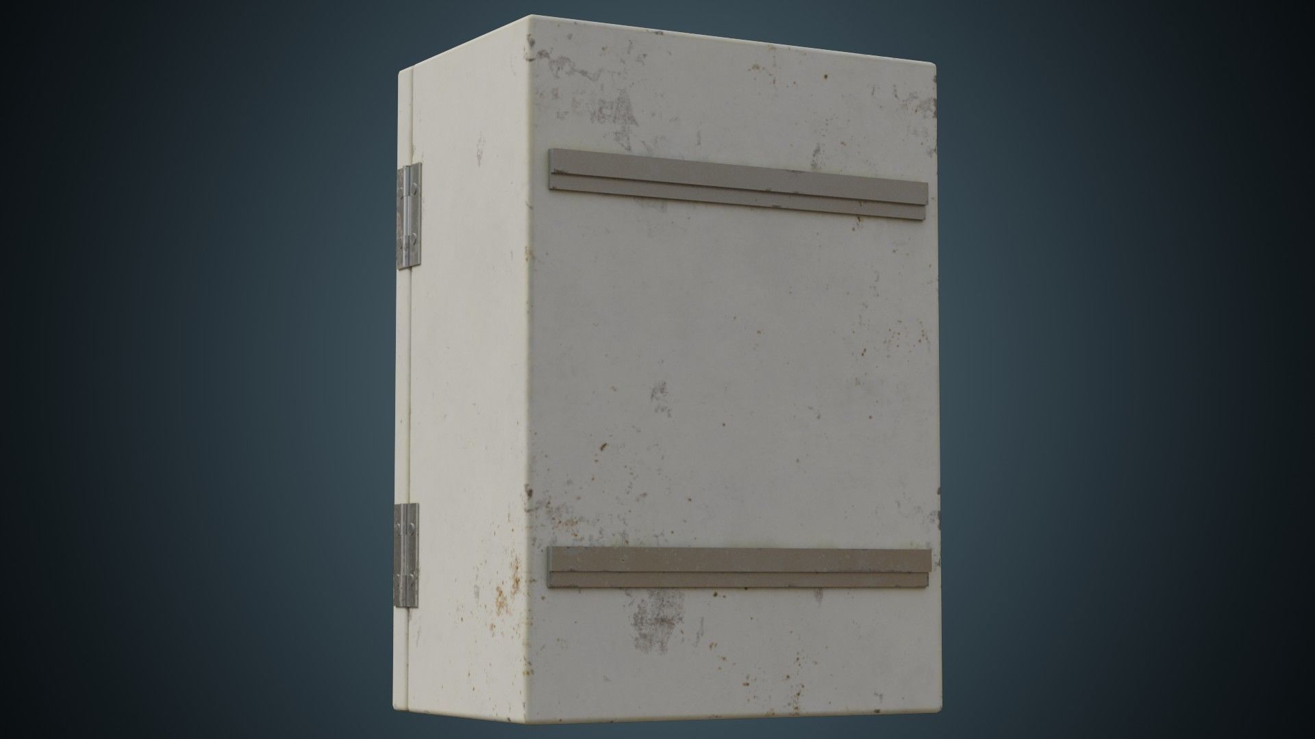 Medical Box 1B Low-poly 3D model_3