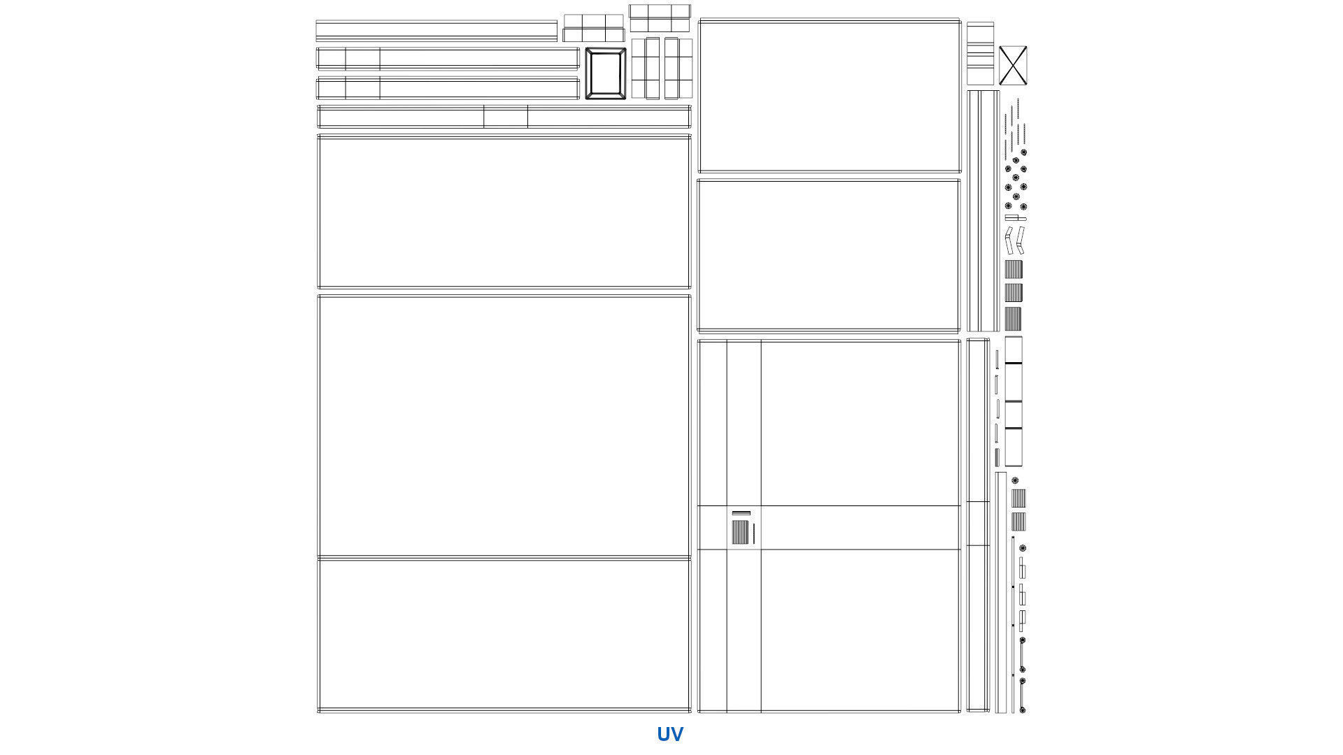 Medical Box 1B Low-poly 3D model_7