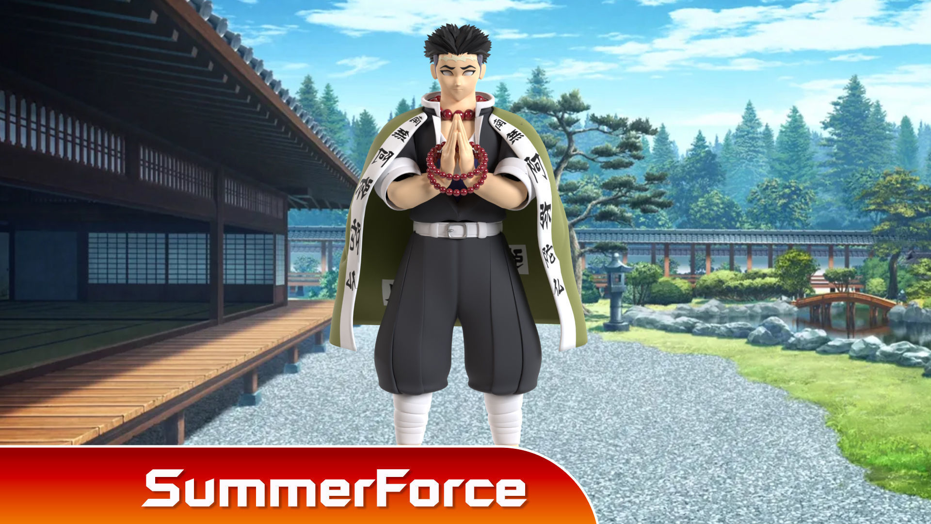 Gyomei Himejima - Demon Slayer 3D model_2