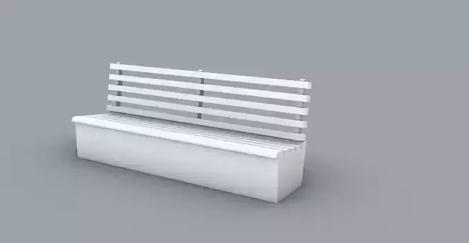 Simple Outdoors Bench