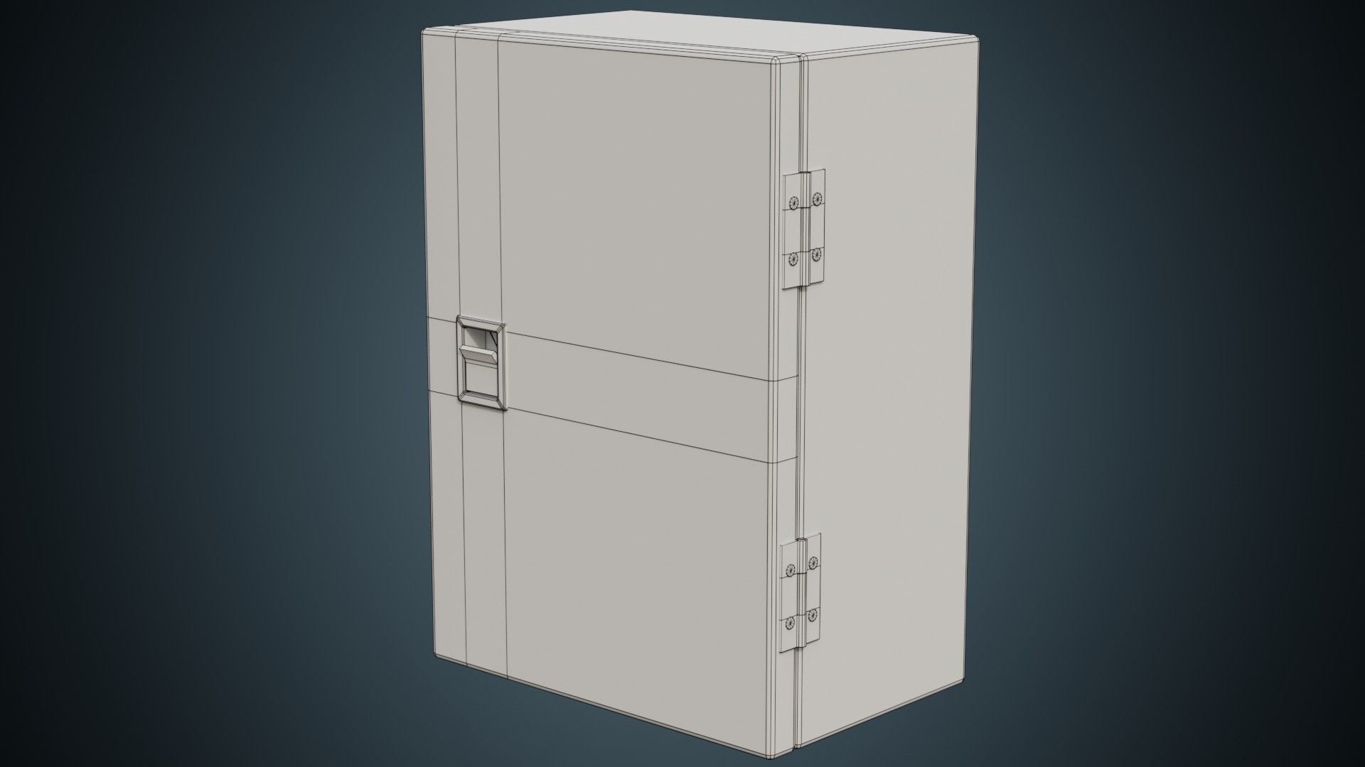 Medical Box 1 Basic Low-poly 3D model_5