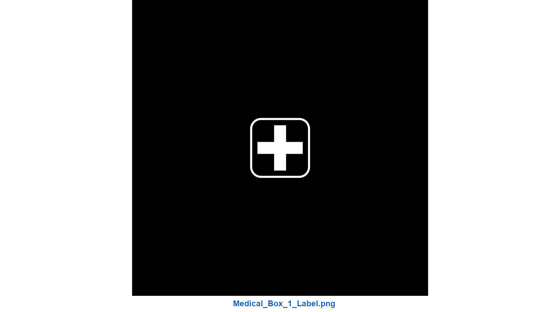 Medical Box 1 Basic Low-poly 3D model_7