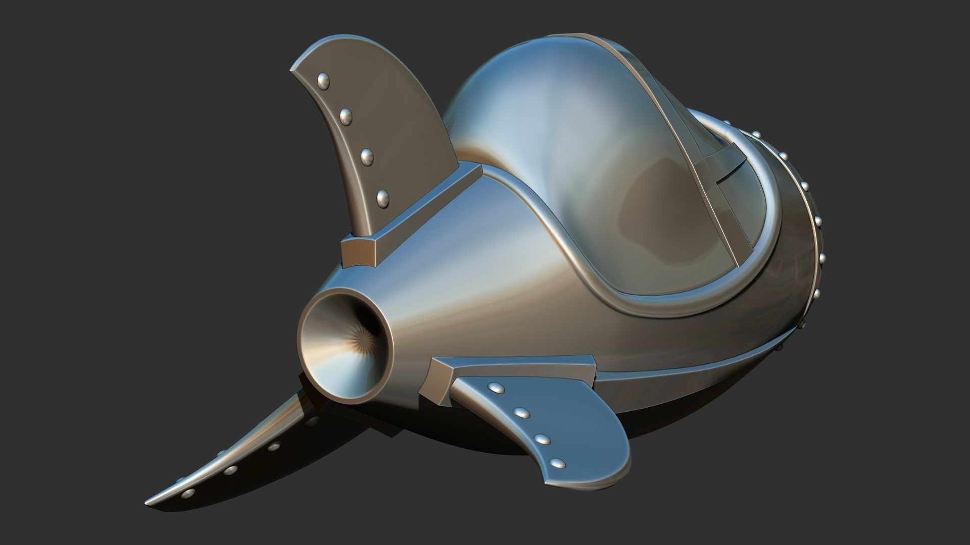 Spacecraft 3d print 3D model_5