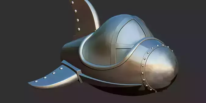Spacecraft 3d print 3D model Spacecraft 3d print 3D model