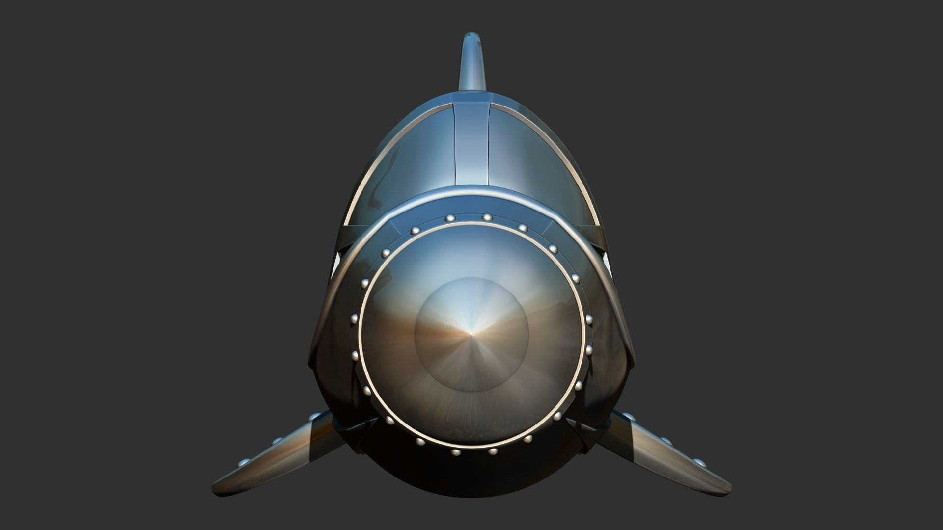 Spacecraft 3d print 3D model_2