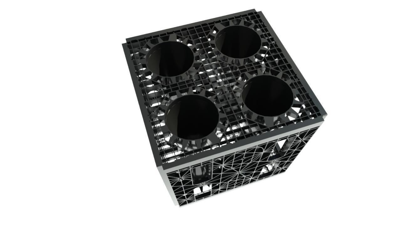 3D model Flo-Vault Modular Tank System VR / AR / low-poly | CGTrader