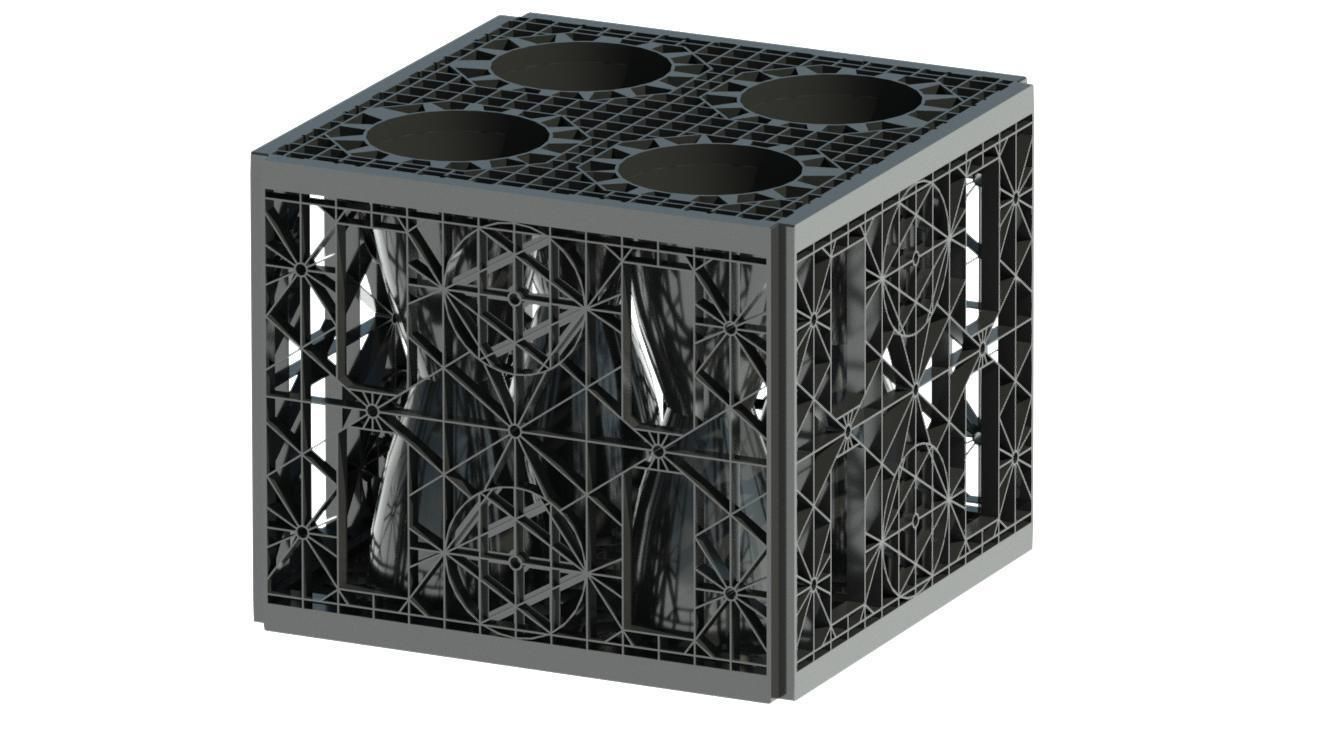 3D model Flo-Vault Modular Tank System VR / AR / low-poly | CGTrader