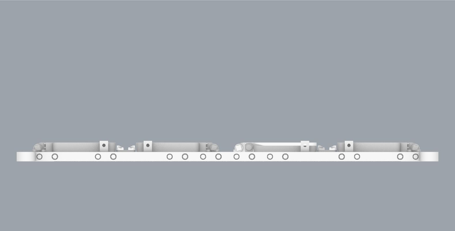 VLS Vertical Launching System  Low-poly 3D model_6