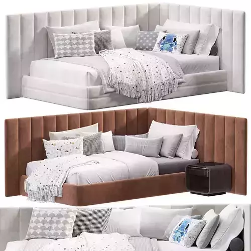 Milano modern kids bed