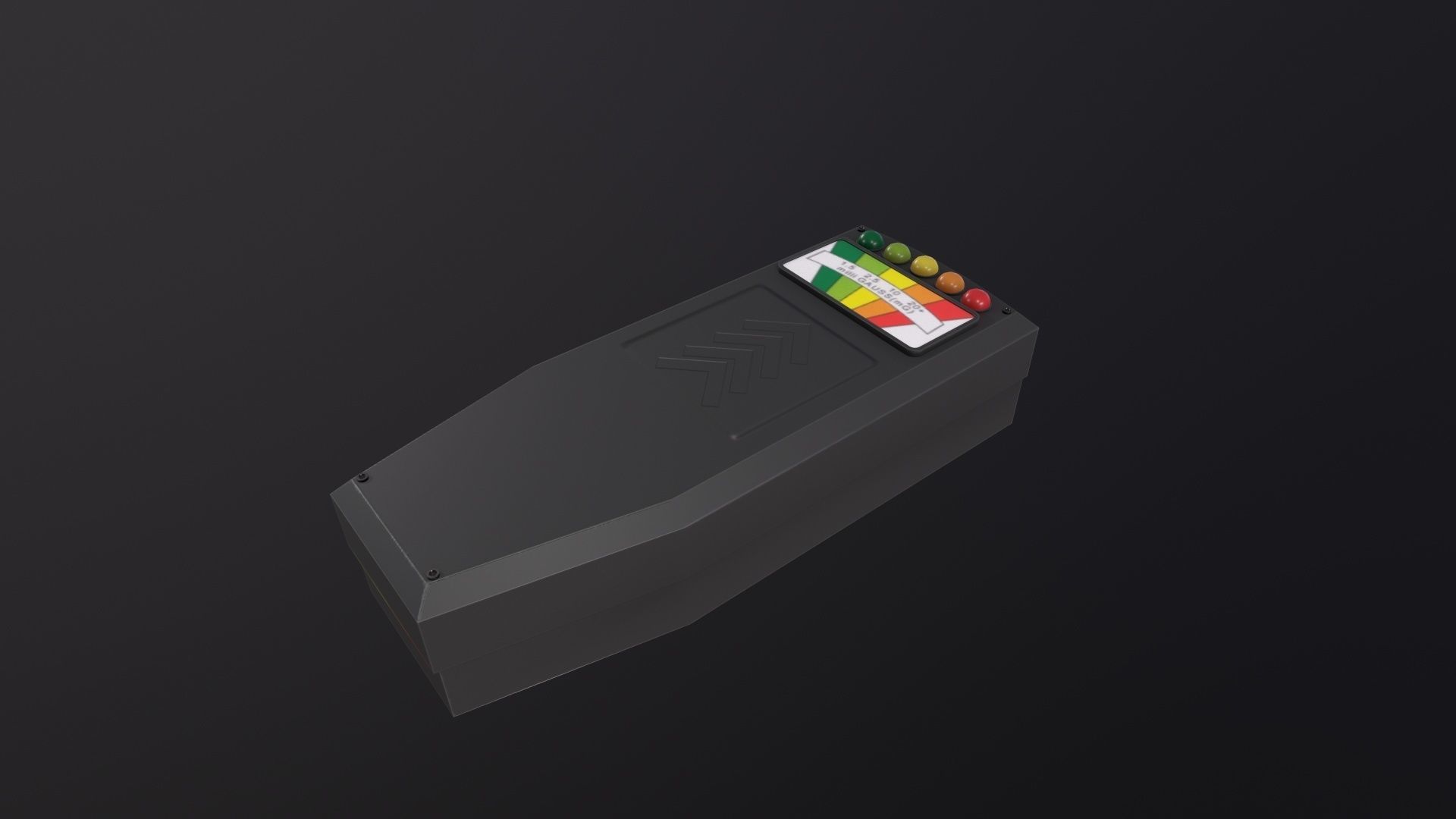 EMF Meter 3D Model Low-poly 3D model_3