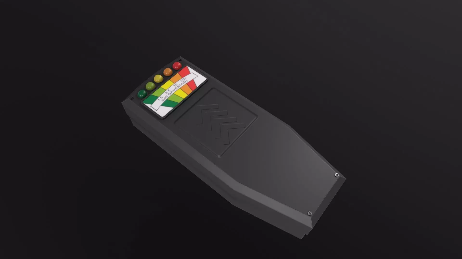 EMF Meter 3D Model Low-poly 3D model_0