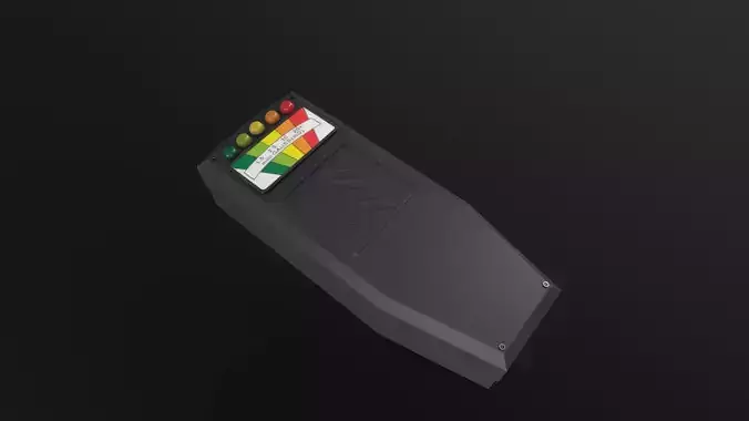 EMF Meter 3D Model Low-poly 3D model EMF Meter 3D Model Low-poly 3D model