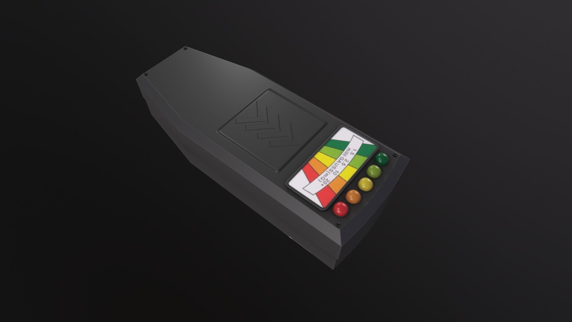 EMF Meter 3D Model Low-poly 3D model_4