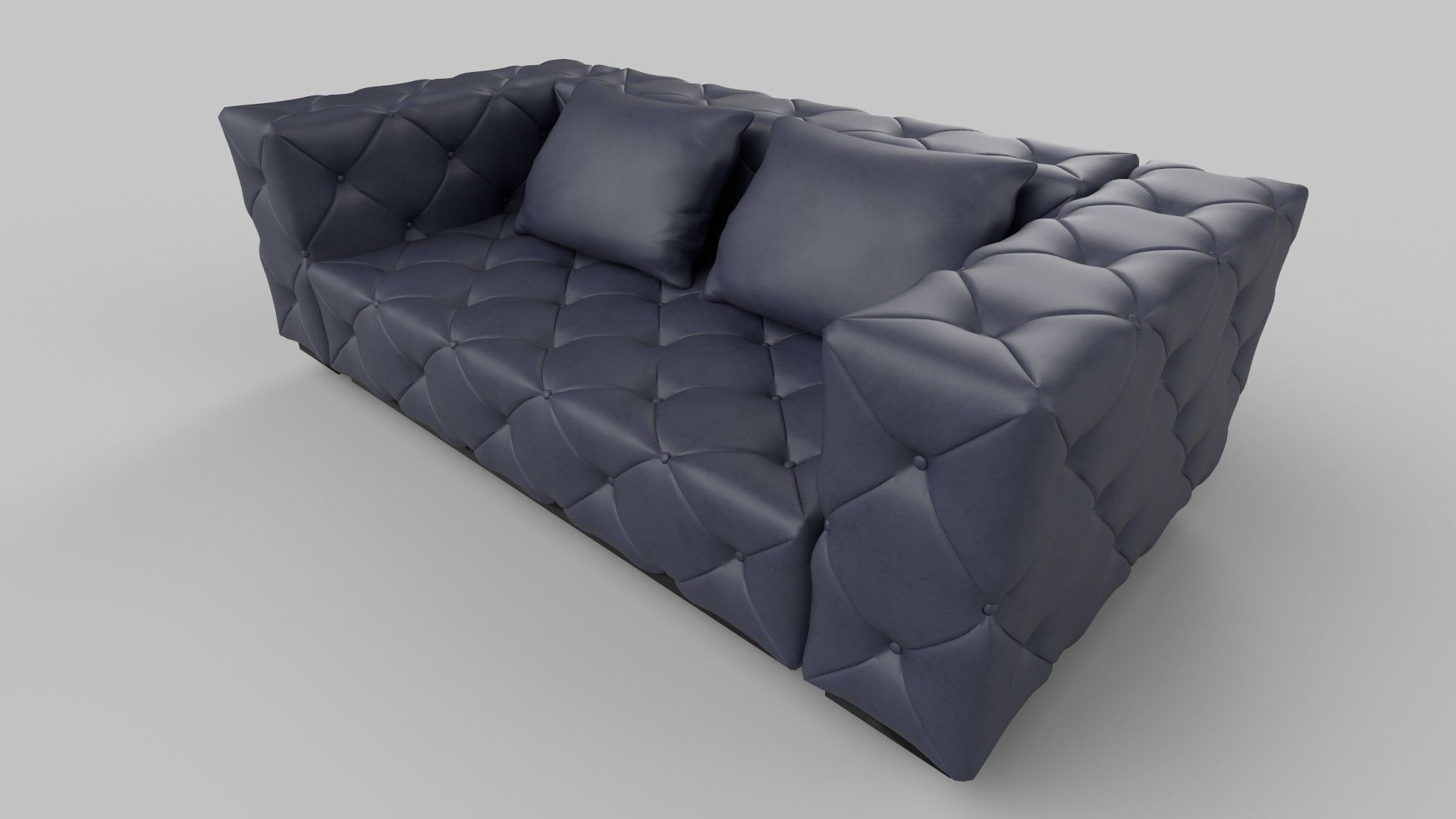 Realistic sofa 3D model_4