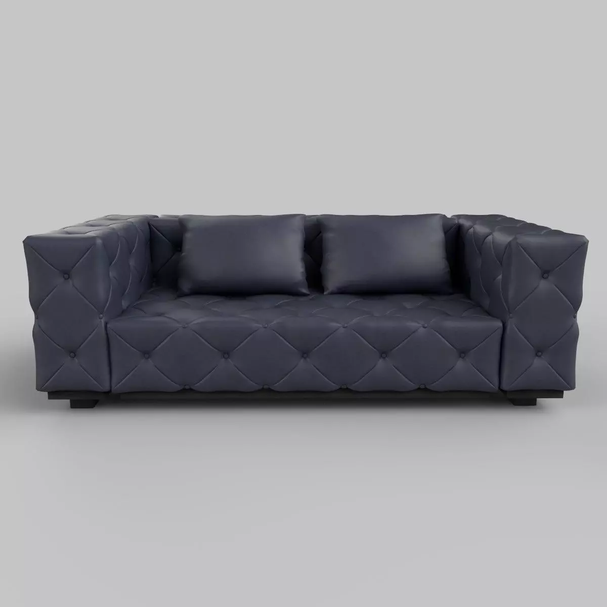 Realistic sofa 3D model_0